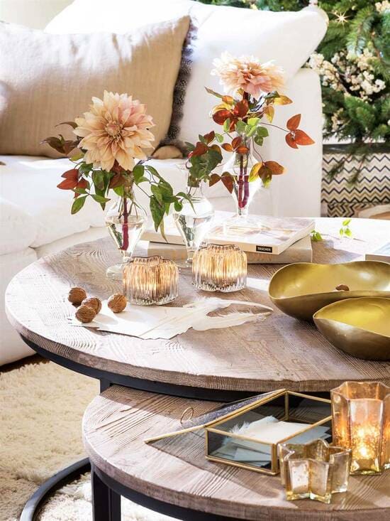 crea un ambiente único con velas - mesa centro-el mueble-laura murcia